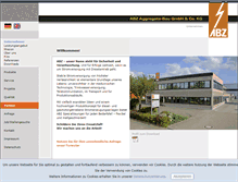 Tablet Screenshot of abz-power.com